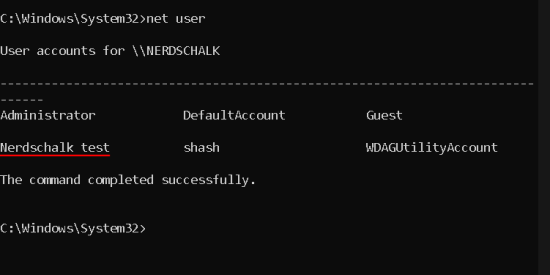 How to reset Windows 11 administrator password using Command Prompt (CMD)