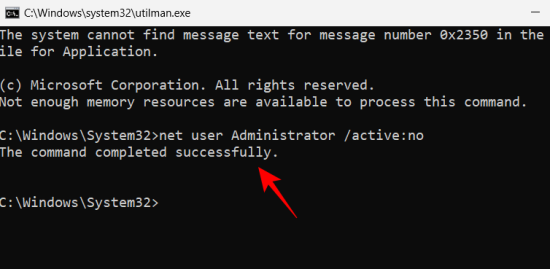 How to reset Windows 11 administrator password using Command Prompt (CMD)