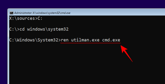 How to reset Windows 11 administrator password using Command Prompt (CMD)