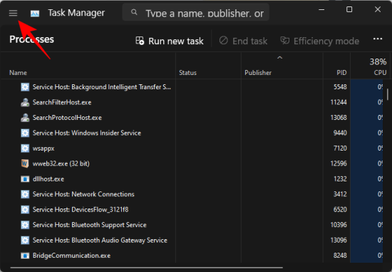 How to change priority in Task Manager on Windows 11