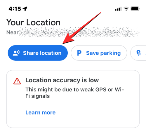 share location from iphone to android 8 a