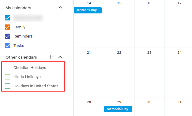 How to Delete Holidays in Google Calendar