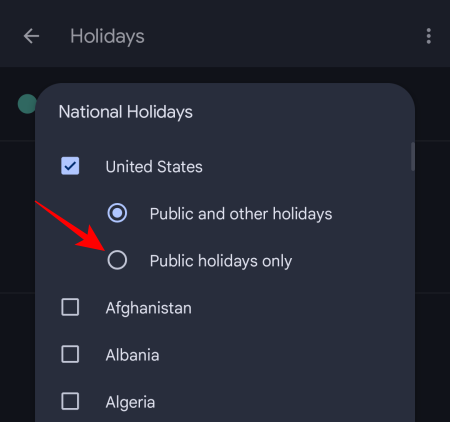 How to Delete Holidays in Google Calendar