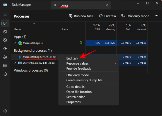 How to Remove Bing From Start in Windows 11 or 10