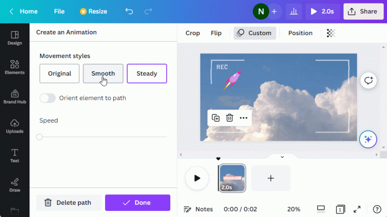 How to Create an Animation on Canva