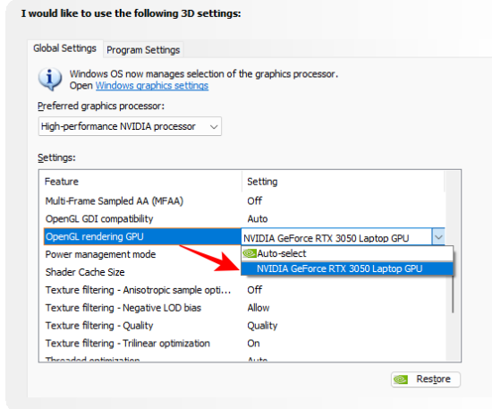 Gpu Power Manager Best Nvidia Control Panel Settings for Gaming