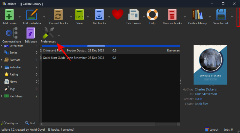 How to Use Calibre to Manage E-books