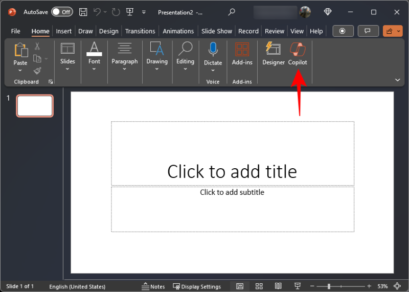 How to use Copilot in PowerPoint