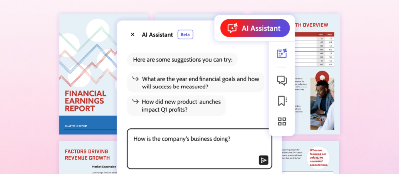 Adobe introduces New AI Assistant to Reader and Acrobat PDFs