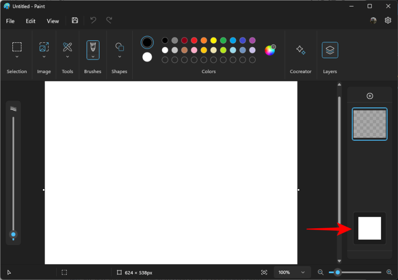 How to Set Background Color in MS Paint