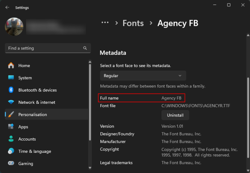 How to Change Windows Default System Font