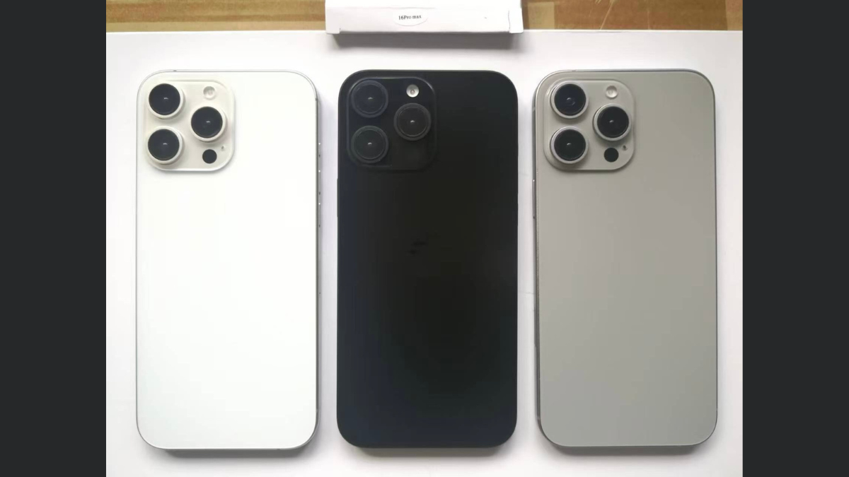Three of the Four iPhone 16 Pro Max Colors Leaked Ahead of Launch