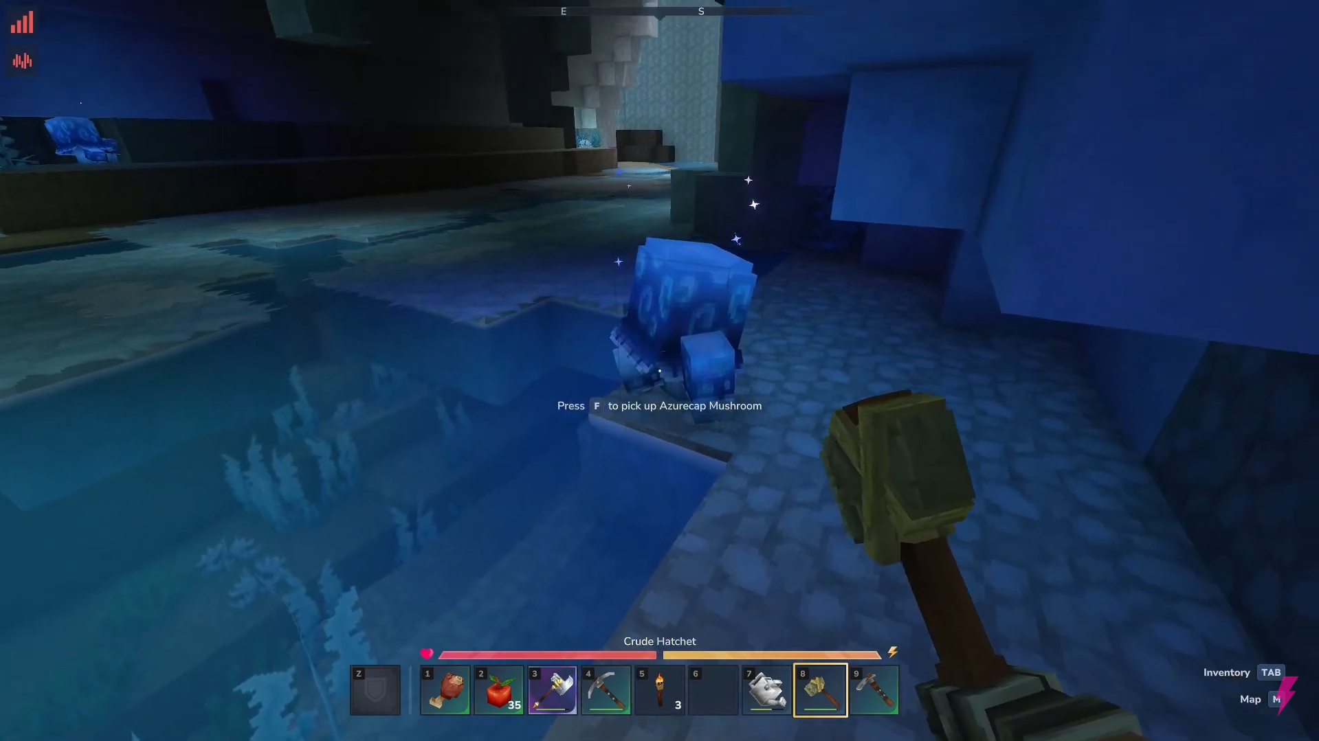 Collect Azure Petals. Image credits: Hypixel Studios / YouTube: Answer ASAP