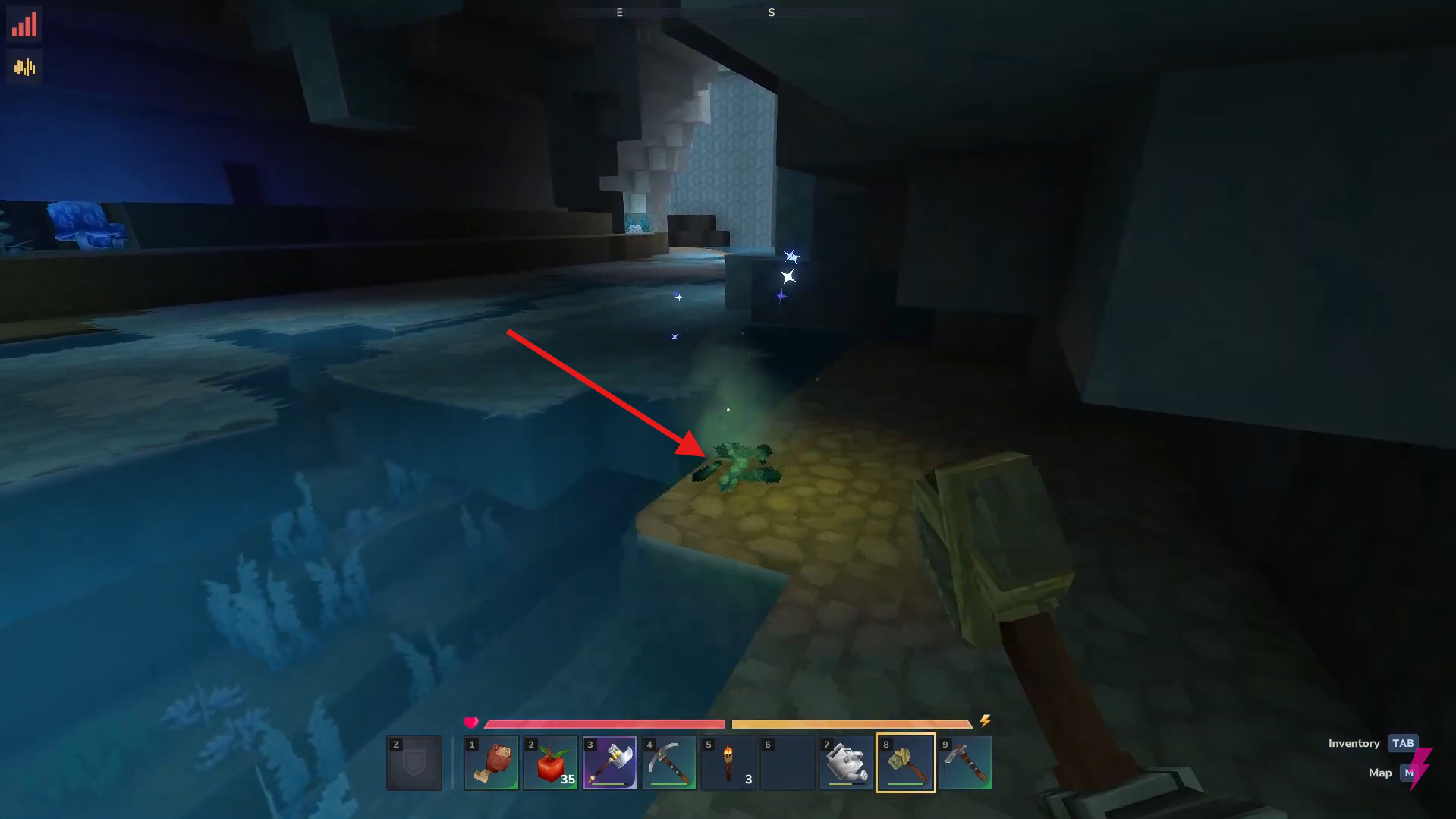 Collect Azure Petals. Image credits: Hypixel Studios / YouTube: Answer ASAP