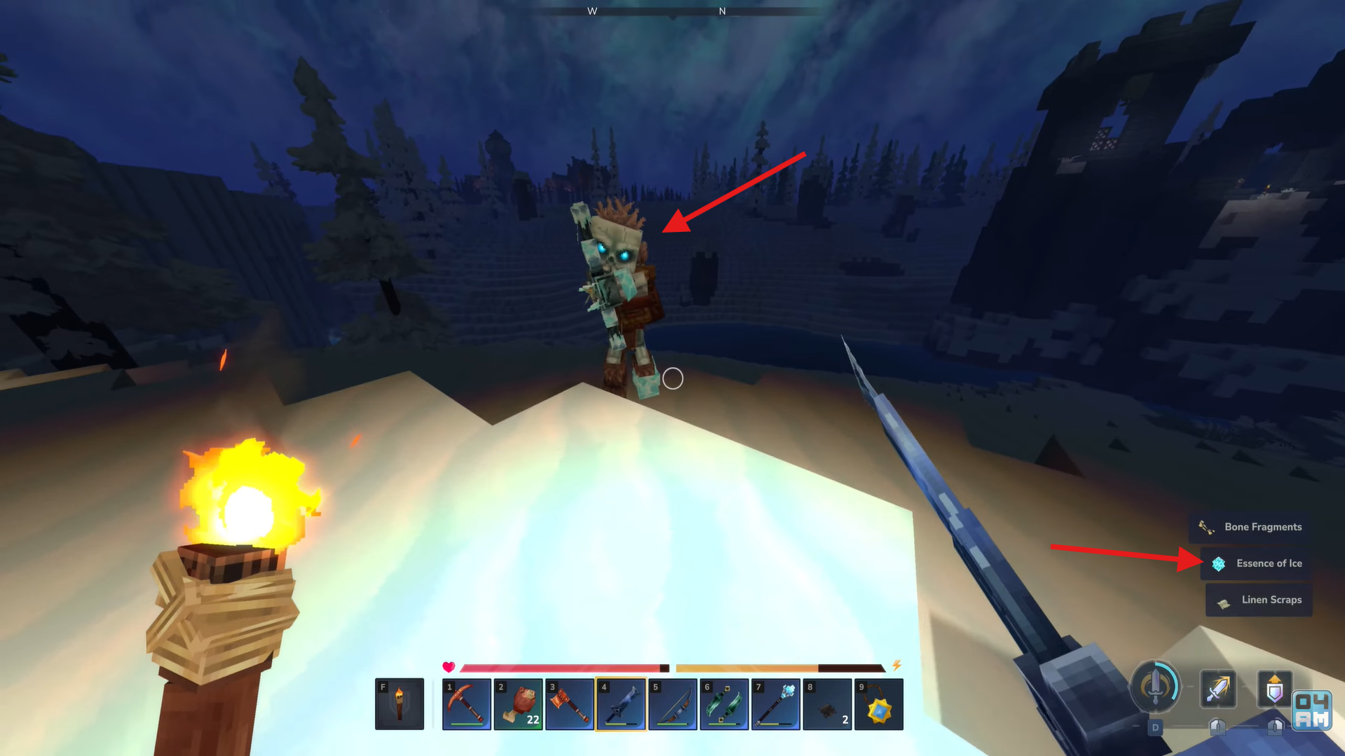 Essence of Ice. Image credits: Hypixel Studios / YouTube: 04AM