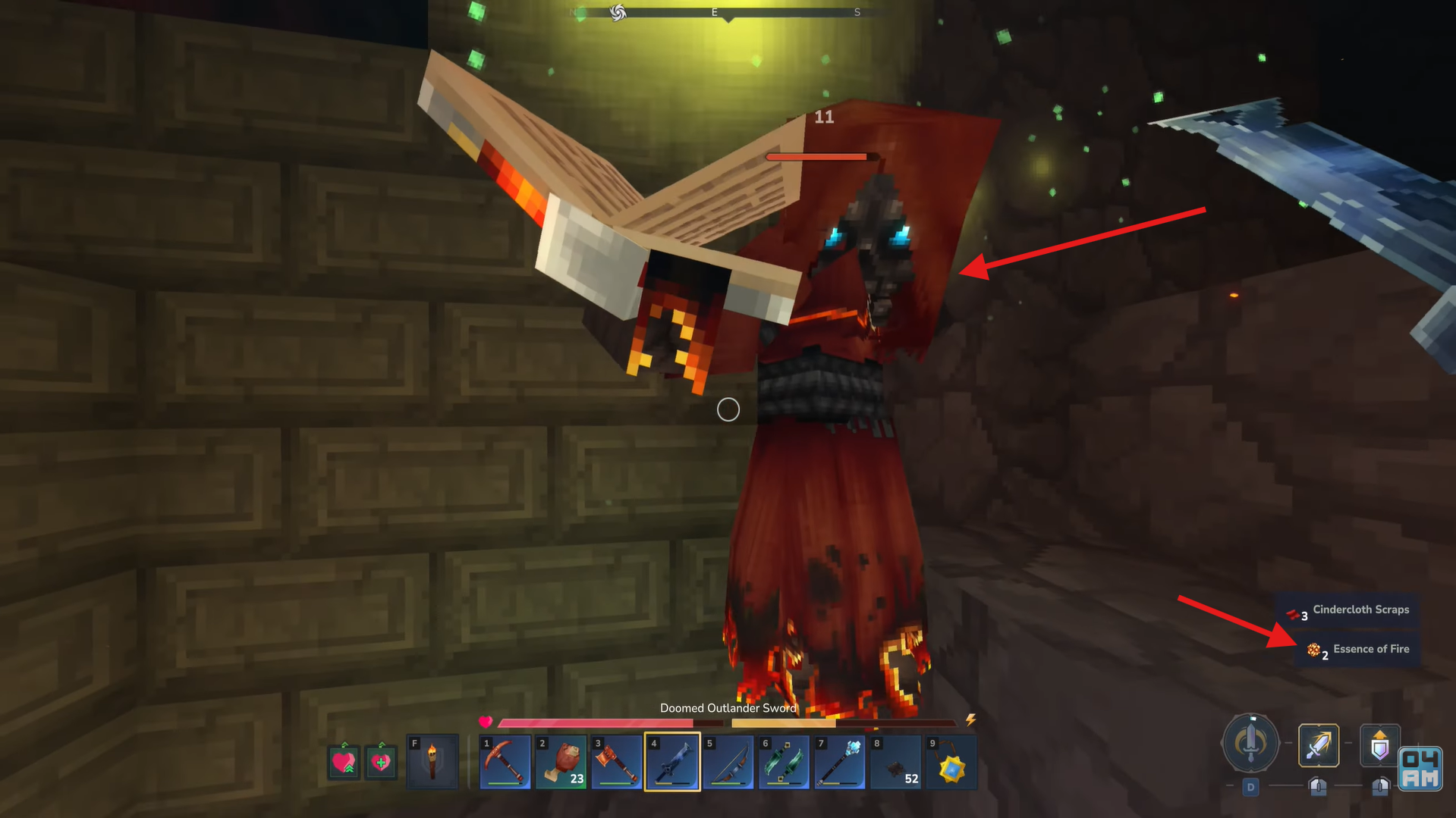 Essence of Fire. Image credits: Hypixel Studios / YouTube: 04AM