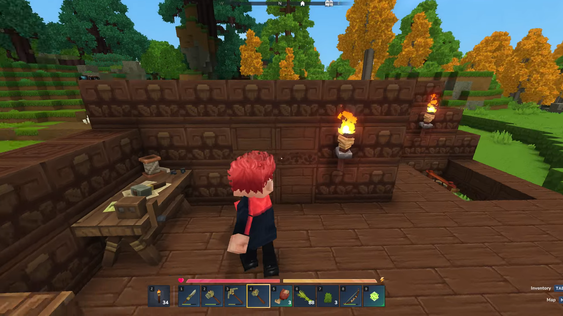 How to use the Hammer. Image credits: Hypixel Studios / YouTube: PazarGamingGuides