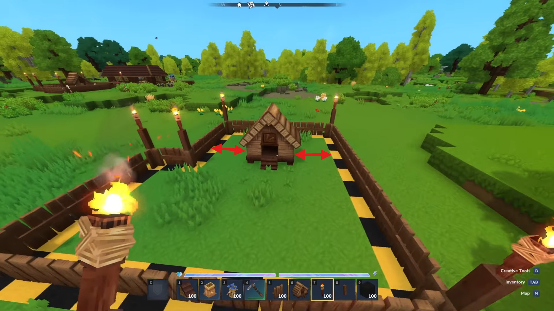 Place the Chicken Coop. Image credits: Hypixel Studios / YouTube: Kweebyte