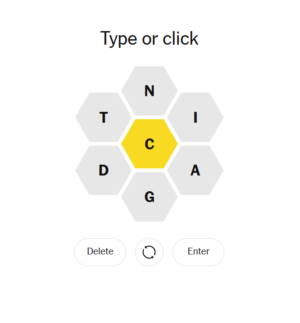 NYT Spelling Bee Hive - 18 January 2026