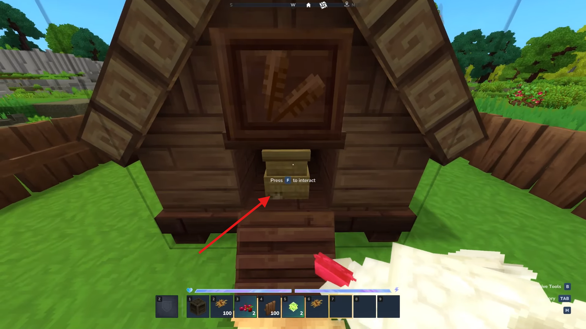 Collect the eggs from the Coop daily. Image credits: Hypixel Studios / YouTube: Kweebyte