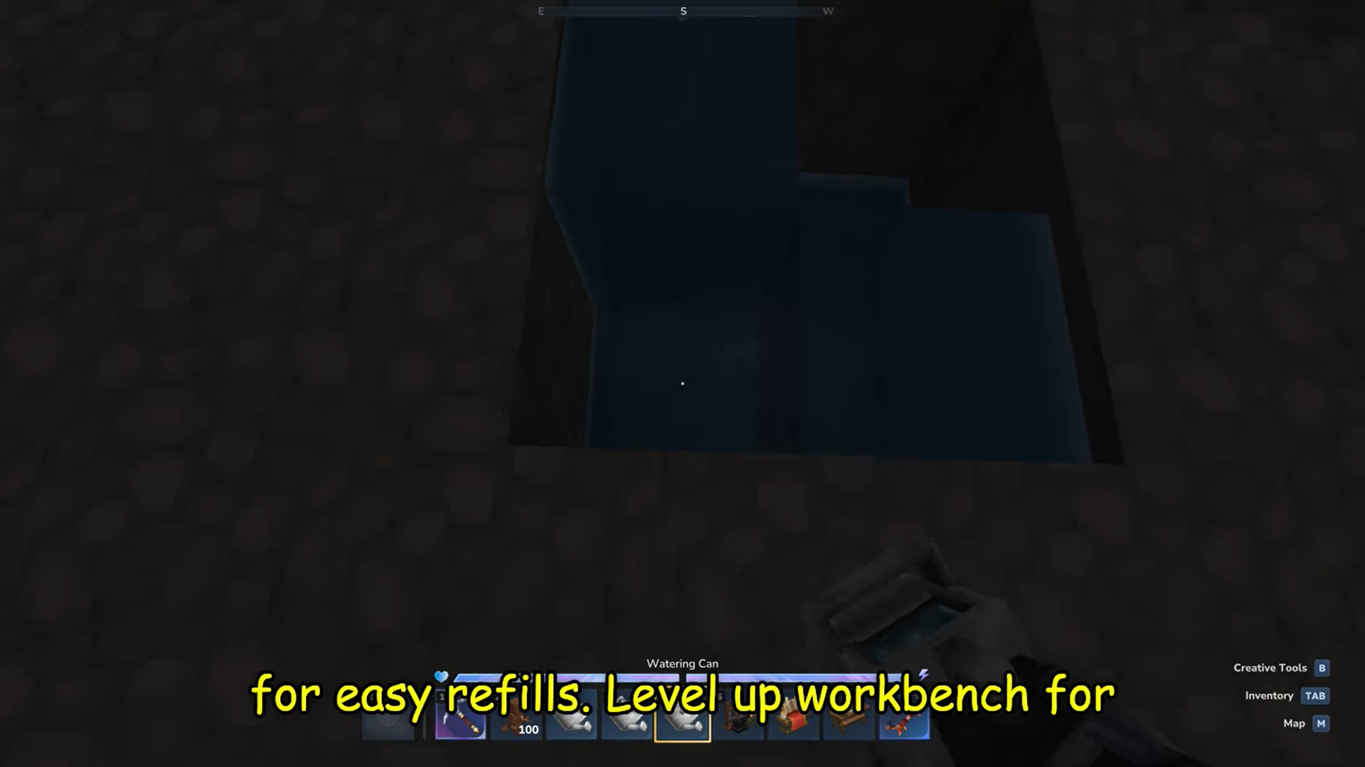 Refill your can. Image credits: Hypixel Studios / YouTube: MySpaceGuide