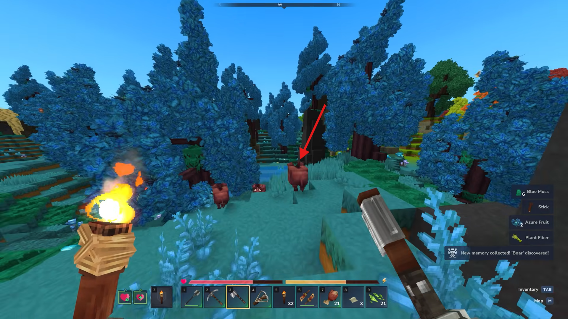 Azure logs and medium hide. Image credits: Hypixel Studios / YouTube: Its Shatter