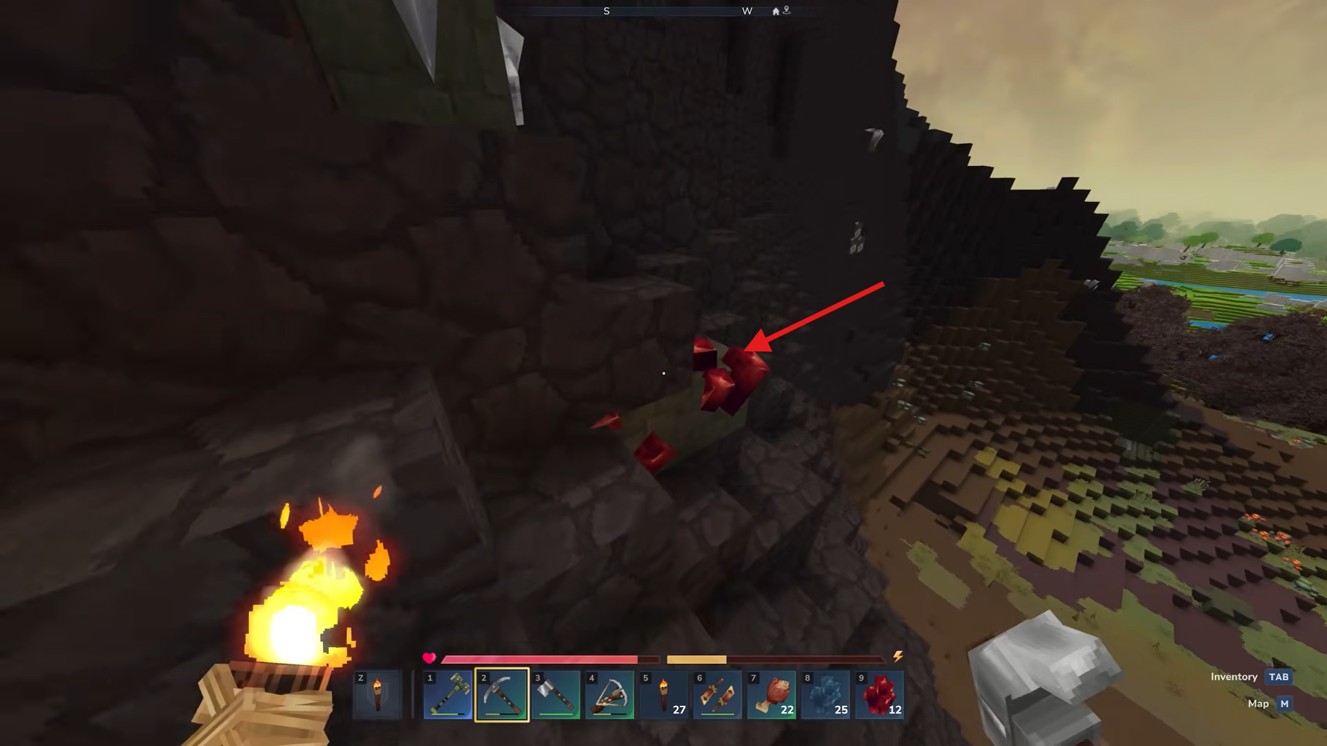 Go to the volcanic islands and get Adamantite ore. Image credits: Hypixel Studios / YouTube: Its Shatter