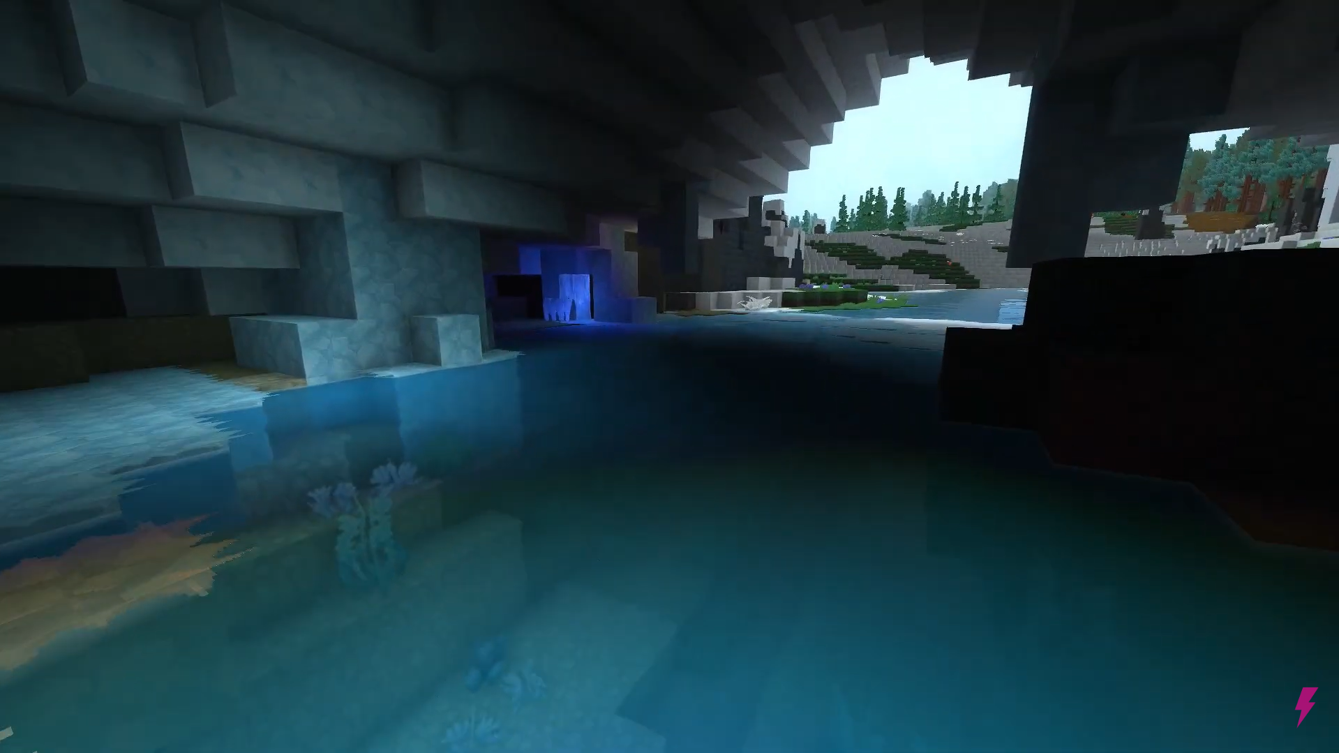 Travel to and search the snowy biome. Image credits: Hypixel Studios / YouTube: Answer ASAP