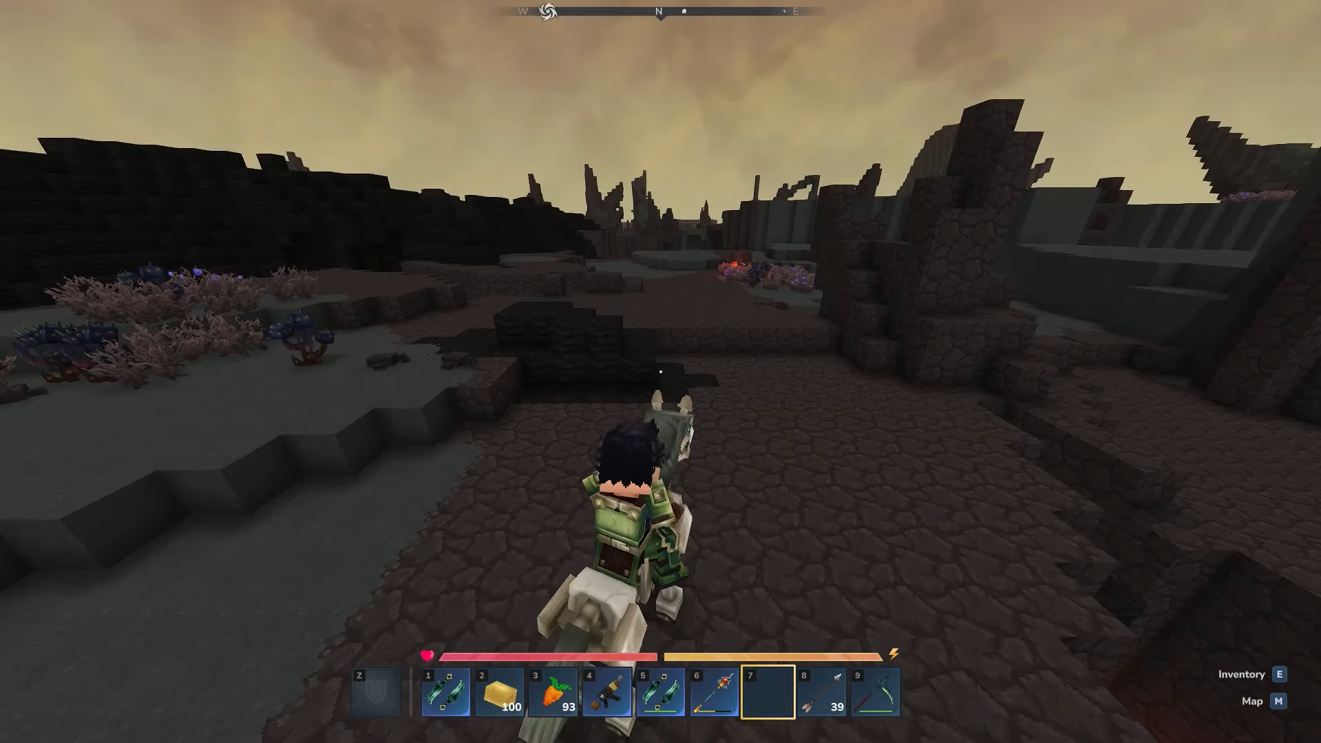 Control and dismount. Image credits: Hypixel Studios / YouTube: Udisen Games