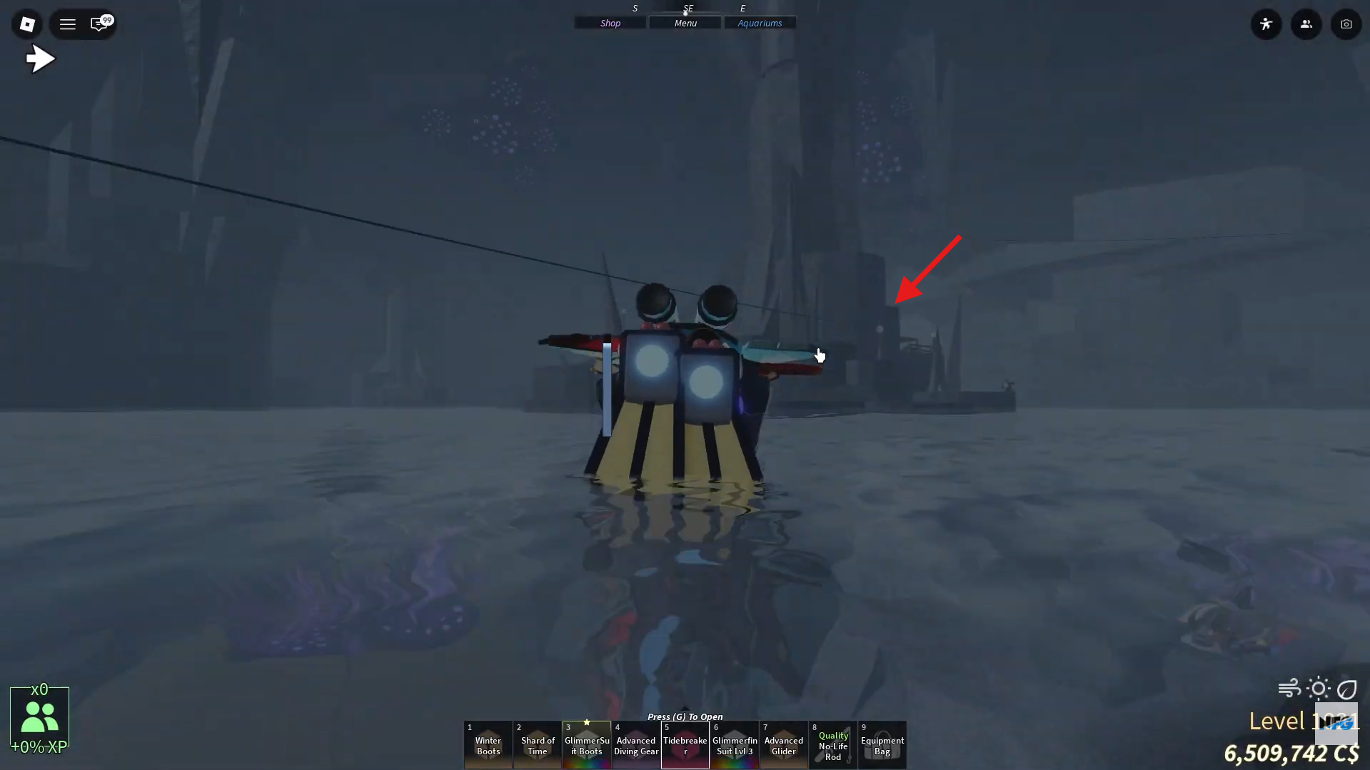 Find the Innkeeper NPC. Image credits: Roblox / YouTube: NeedForGaming