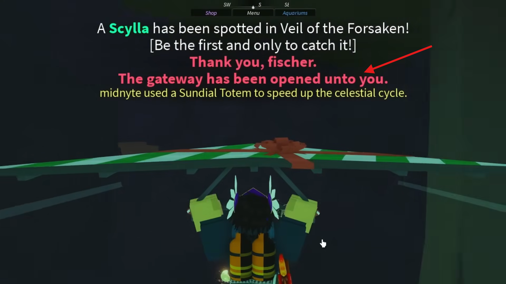 Complete the Obelisk Puzzle. Image credits: Roblox / YouTube: AllShifted