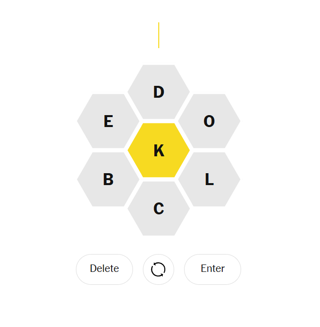 NYT Spelling Bee - 23 January 2026