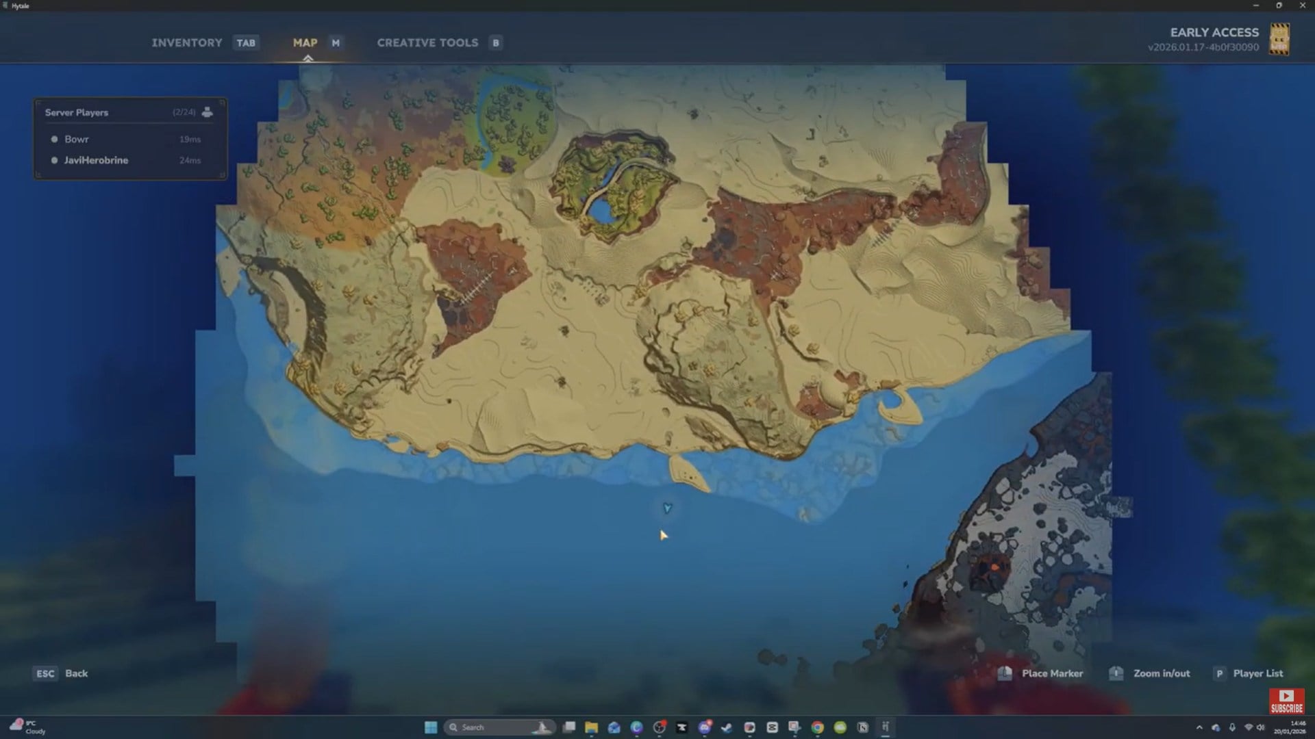Zephyr location in Hytale (Image credit: Hypixel Studios / Via: YouTube - Javiherobrine)