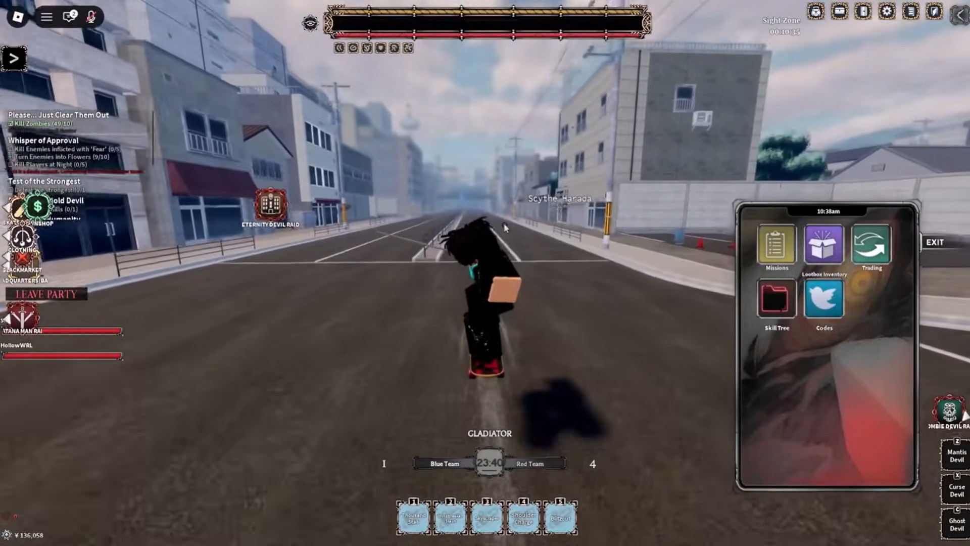 Reach the Octopus Devil (Image credit: Devil Hunter Roblox / Via: YouTube - HollowWRL)