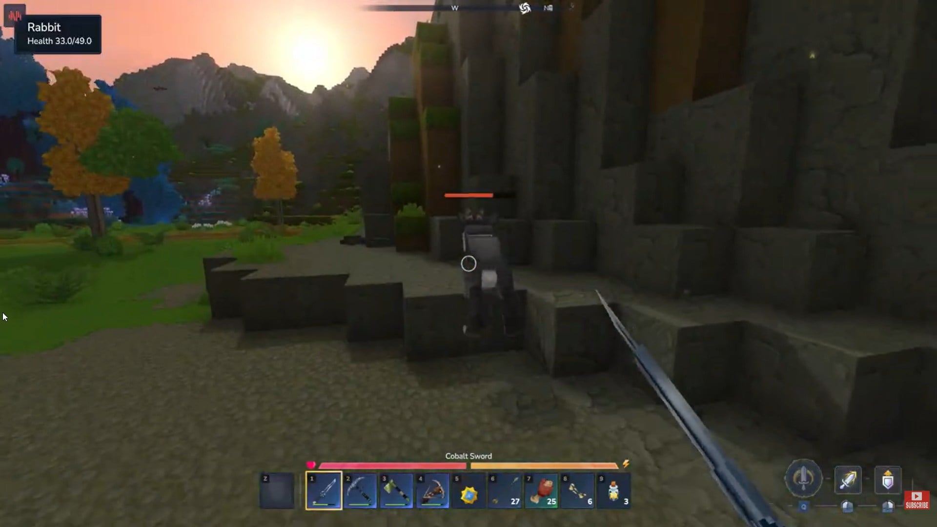 Enemy Health Bar setting in Hytale (Image credit: Hypixel Studios / Via: YouTube - JaviHerobrine)