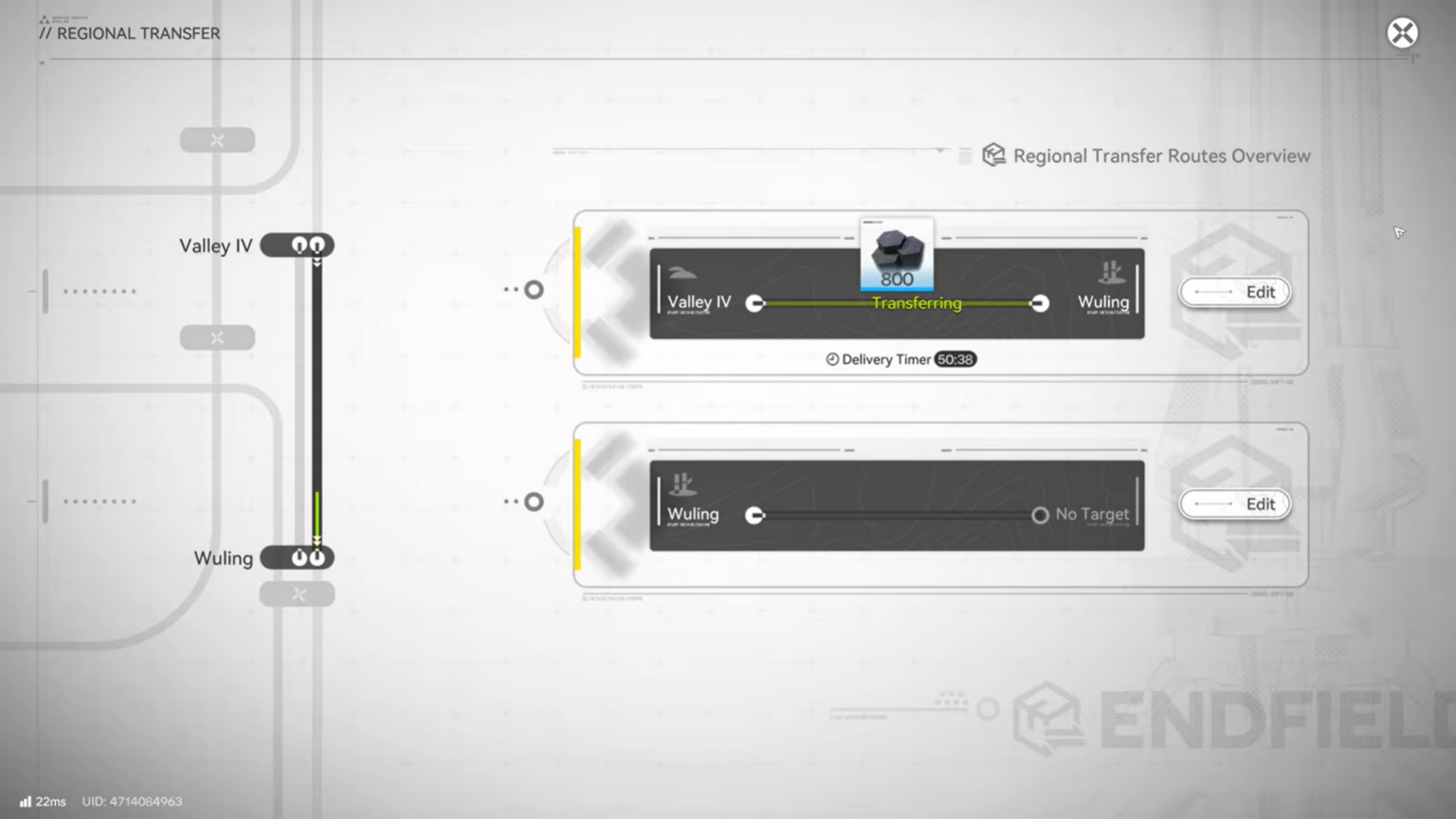 How to Transfer Materials to Wuling Quickly Using Depot Switching