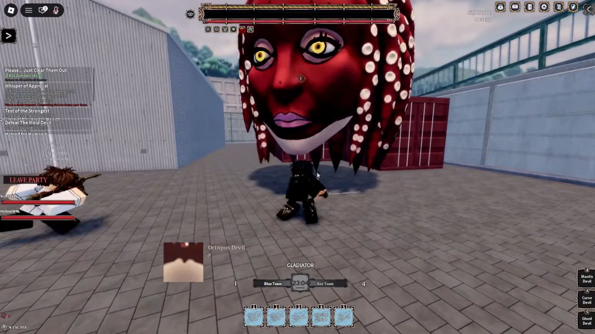 Learn the opening pattern (Image credit: Devil Hunter Roblox / Via: YouTube - HollowWRL)