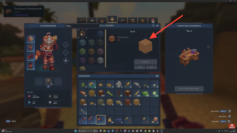 Get Clay in Hytale (Image credit: Hypixel Studios / Via: YouTube – Javiherobrine)
