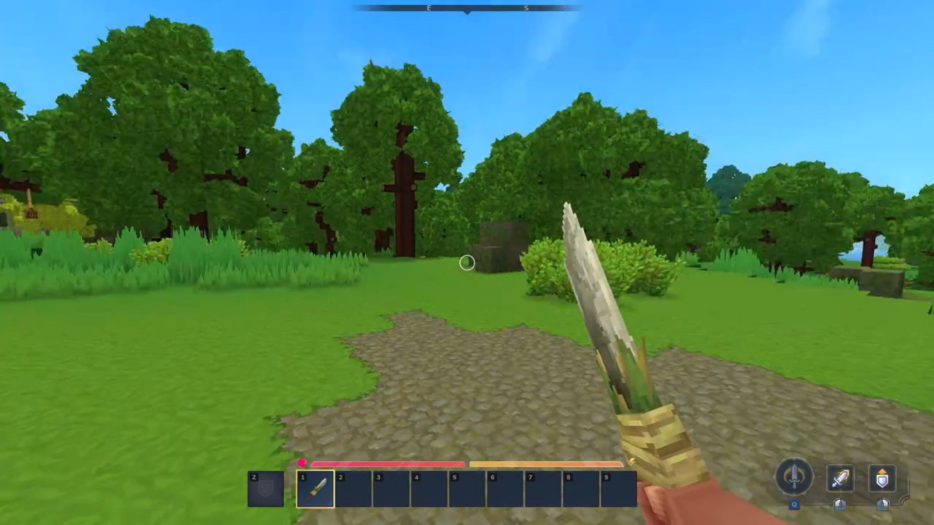 Crude Sword in Hytale (Image credit: Hypixel Studios / Via: YouTube - TigerBolt)