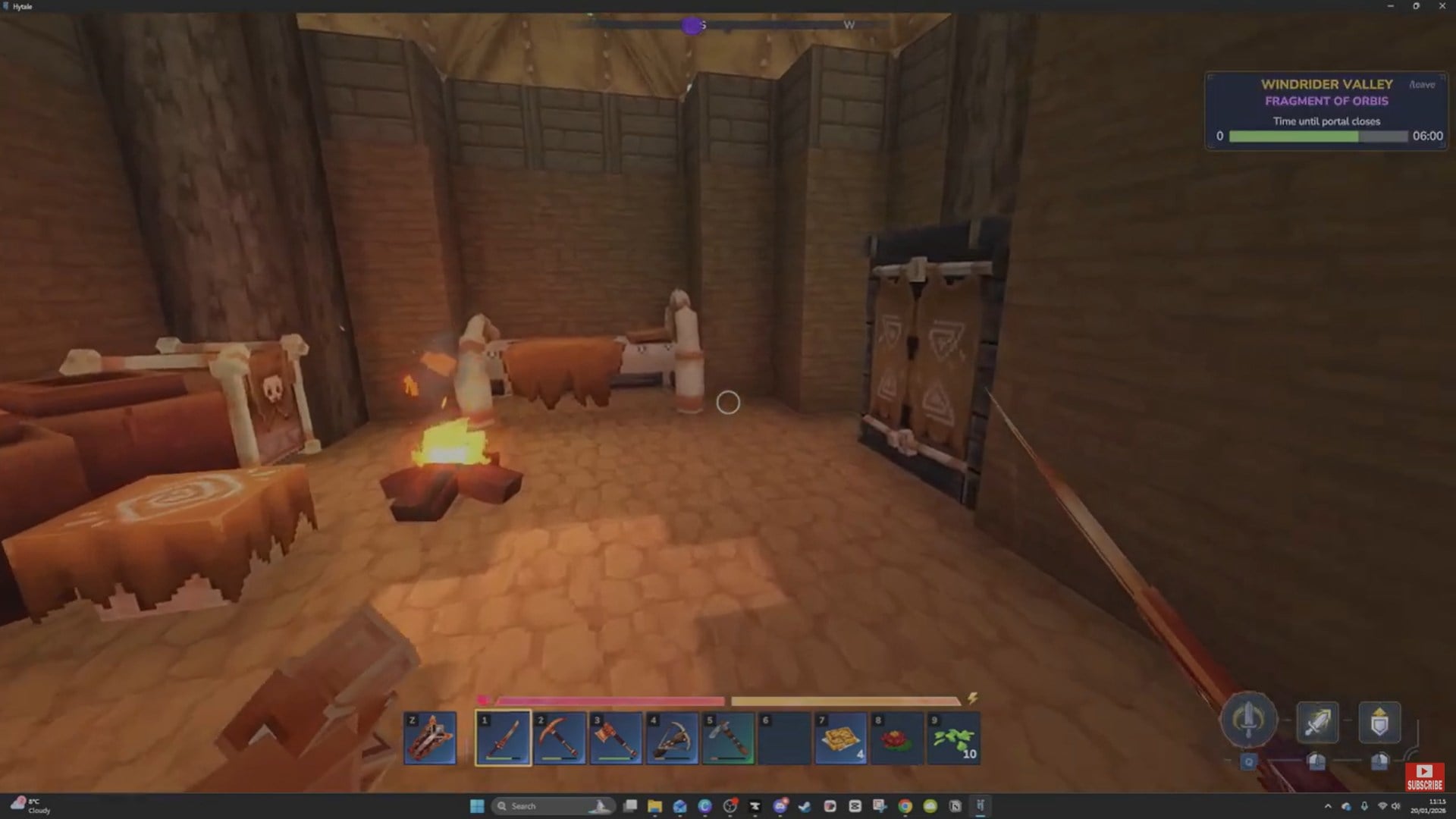 Feran hideout in Windrider Valley (Image credit: Hypixel Studios / Via: YouTube - Javiherobrine)
