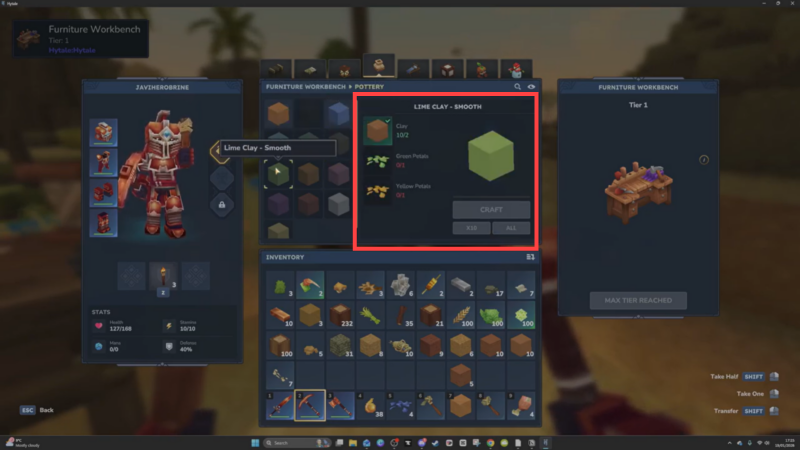 Types of Clay (Image credit: Hypixel Studios / Via: YouTube – Javiherobrine)