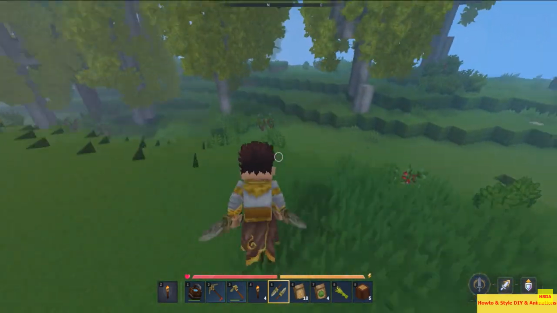 Crude Daggers in Hytale (Image credit: Hypixel Studios / Via: YouTube - Howto & Style DIY & Animations)