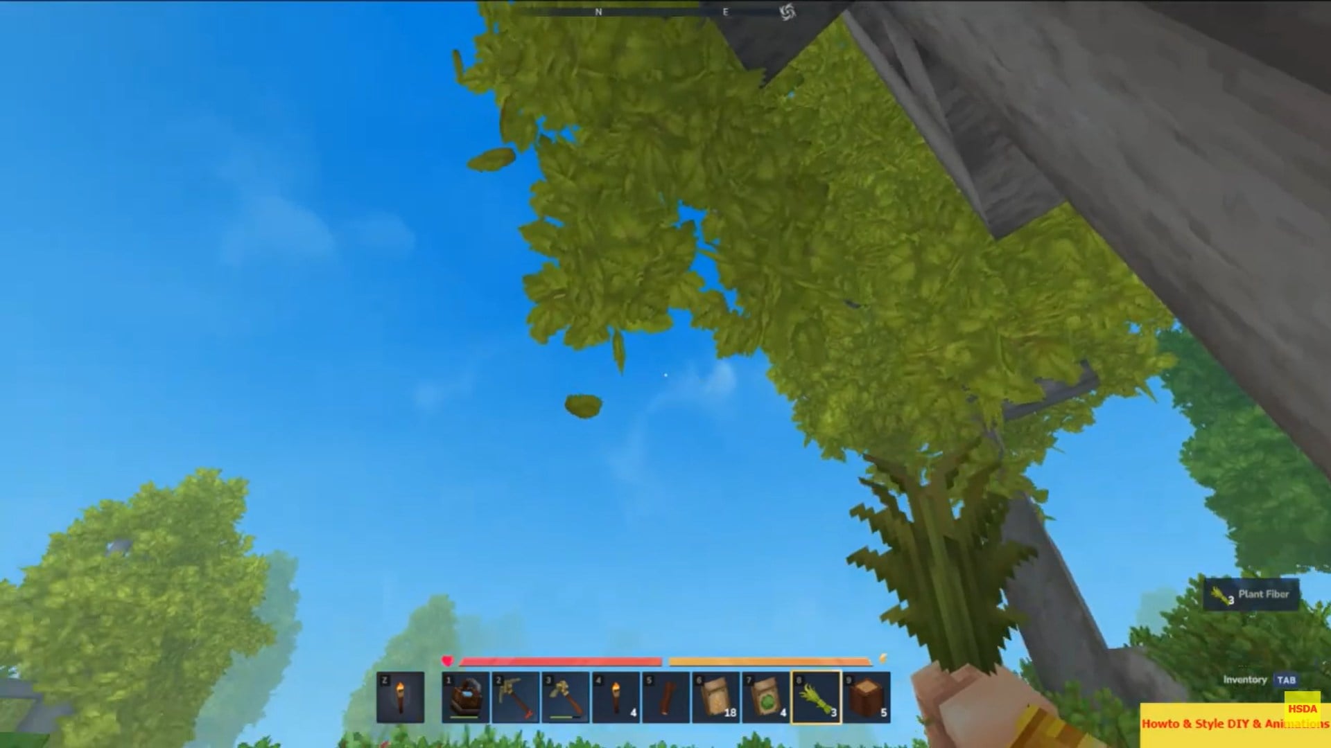 Plant fiber in Hytale (Image credit: Hypixel Studios / Via: YouTube - Howto & Style DIY & Animations)