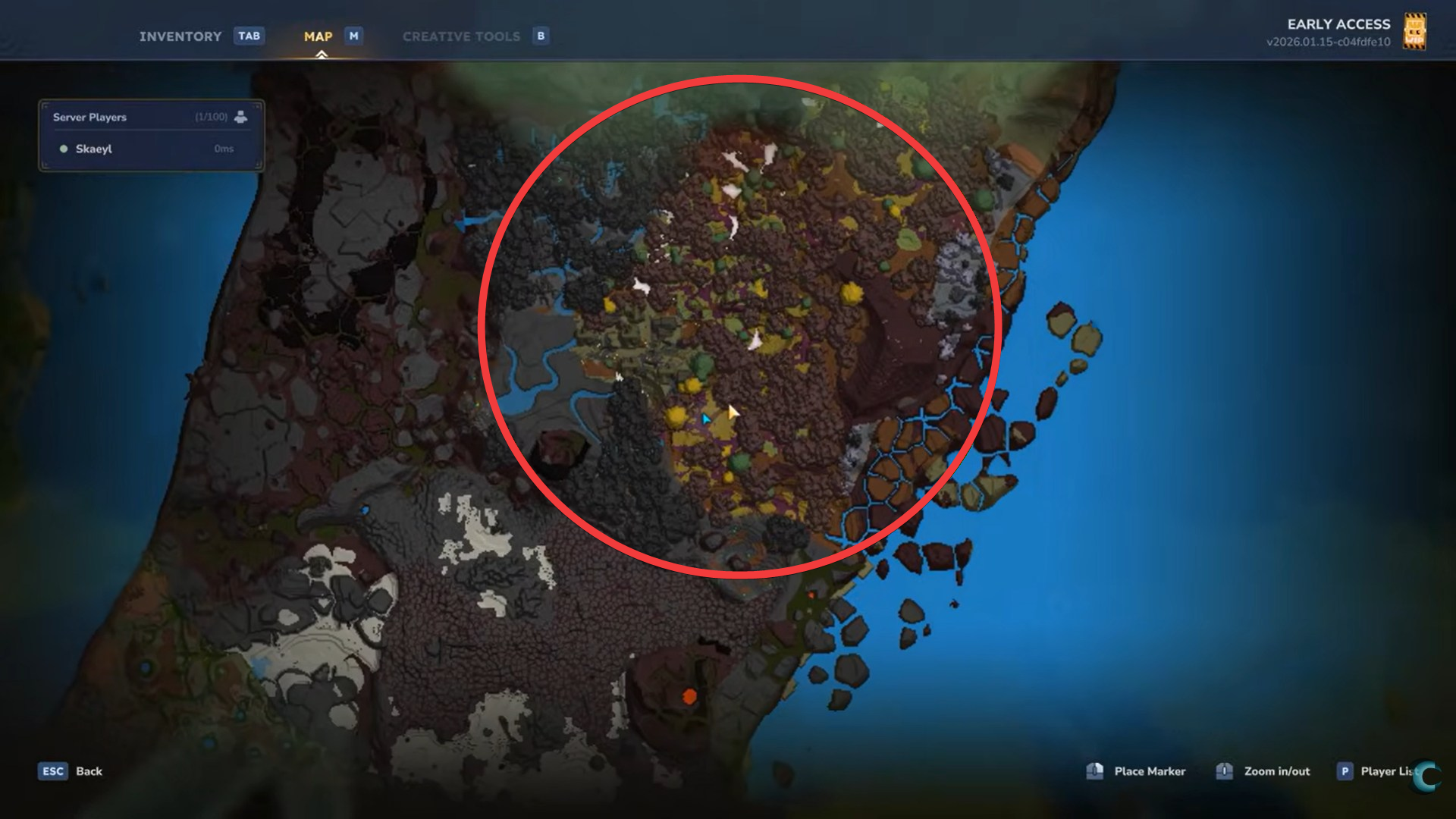 Sallow Tree locations in Hytale (Image credit: Hypixel Studios / Via: YouTube - Concon)