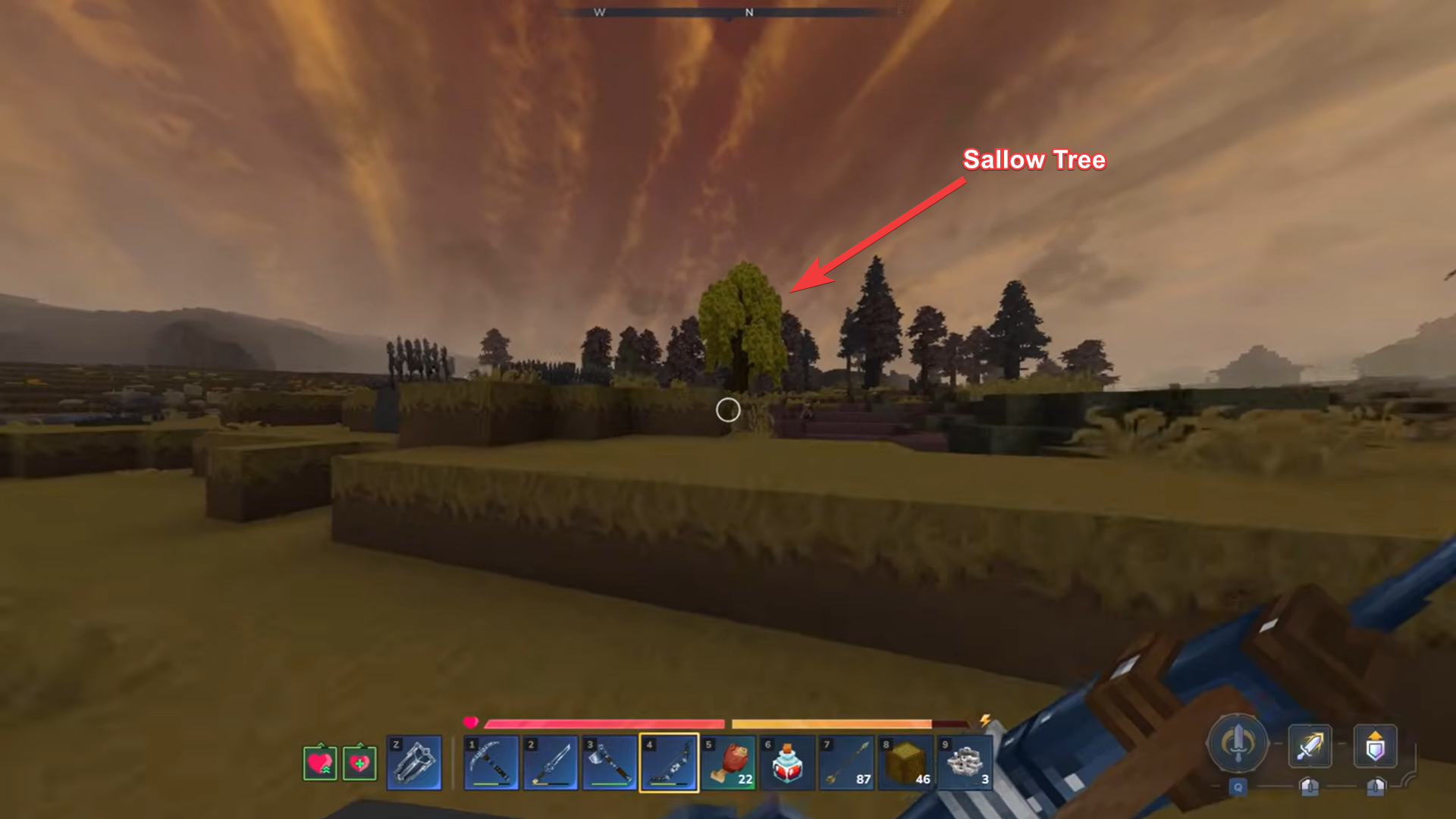 Sallow Trees (Image credit: Hypixel Studios / Via: YouTube - Concon)