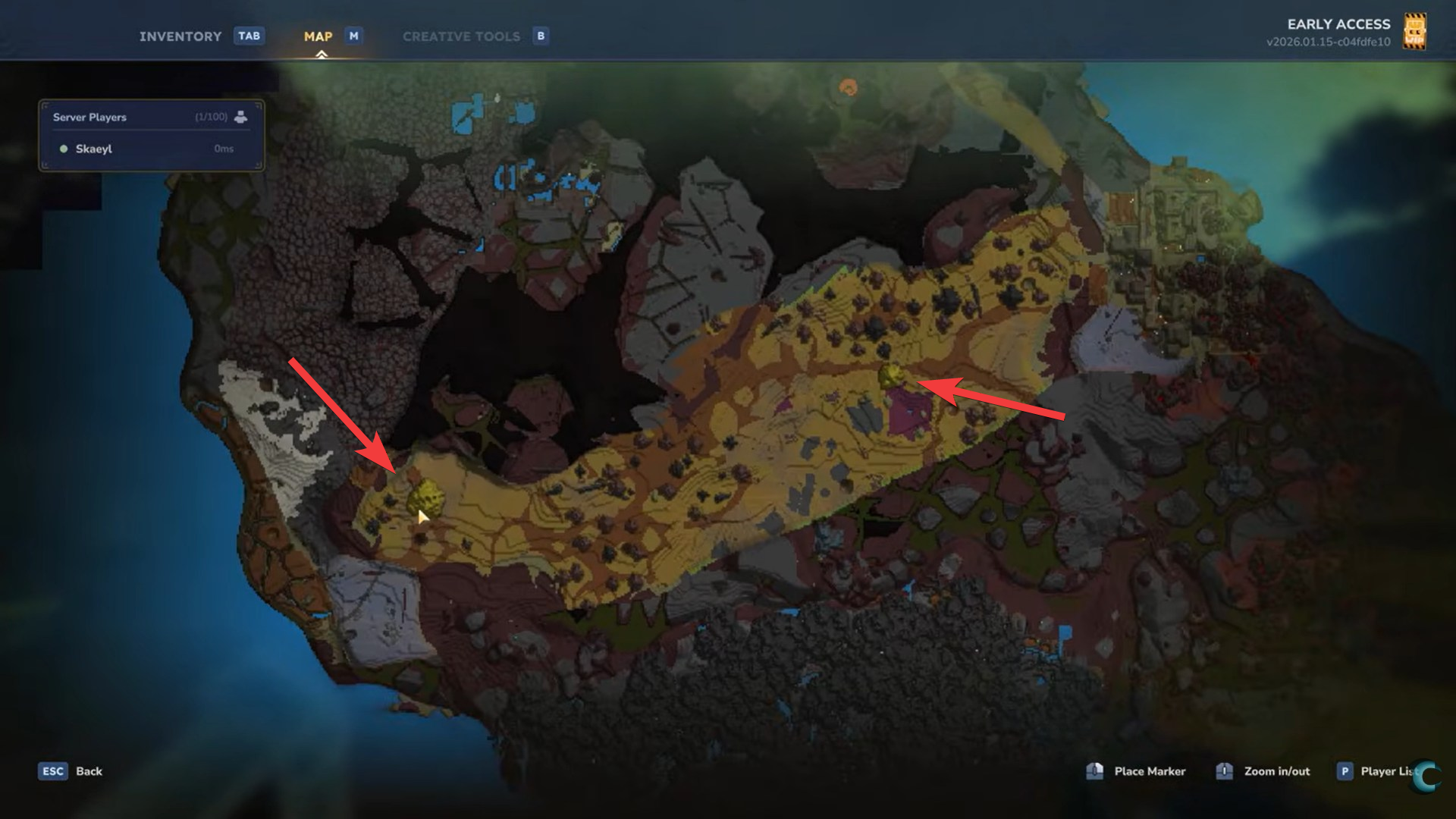 Locate the correct biome (Image credit: Hypixel Studios / Via: YouTube - Concon)