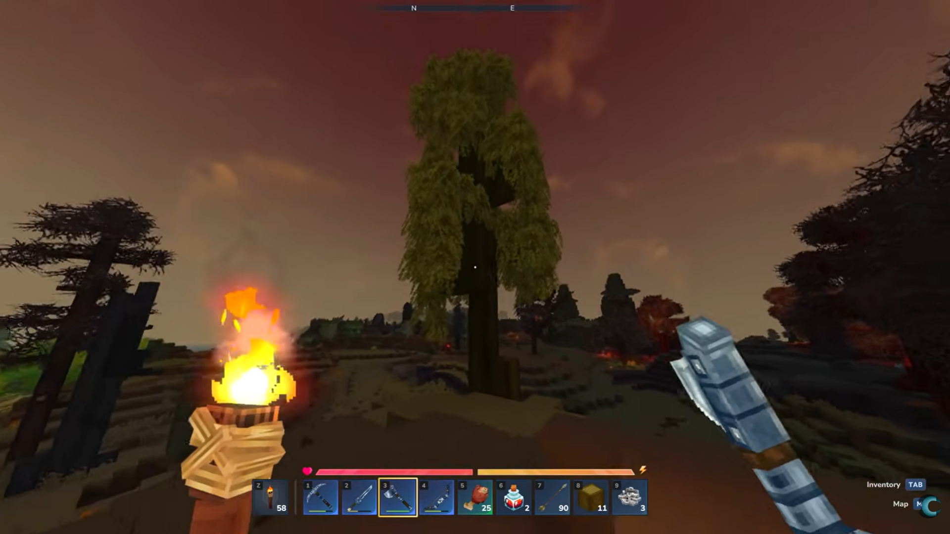 Confirm tree structure (Image credit: Hypixel Studios / Via: YouTube - Concon)