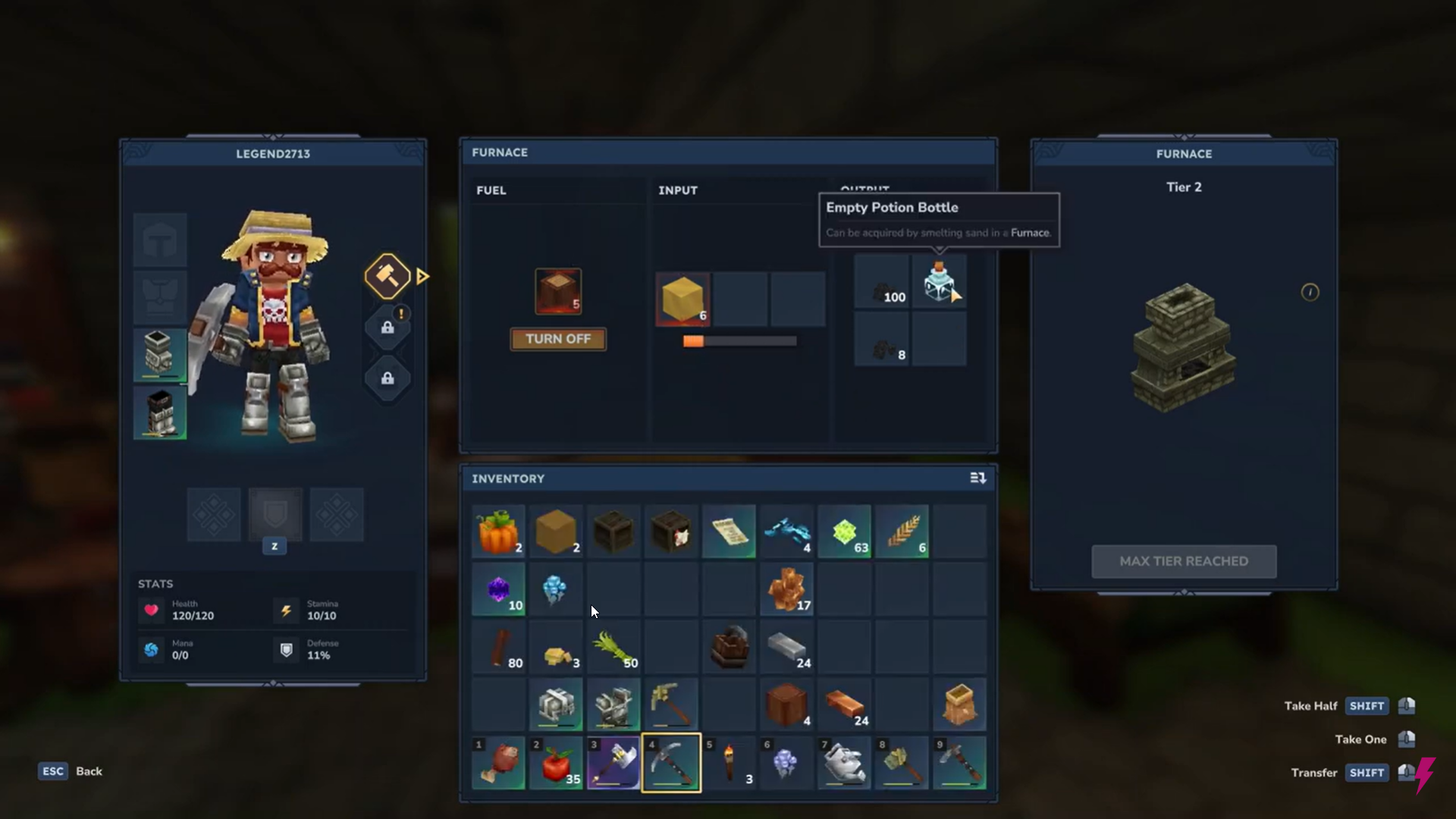 Empty potion bottles (Image credit: Hypixel Studios / Via: YouTube - Answer ASAP)