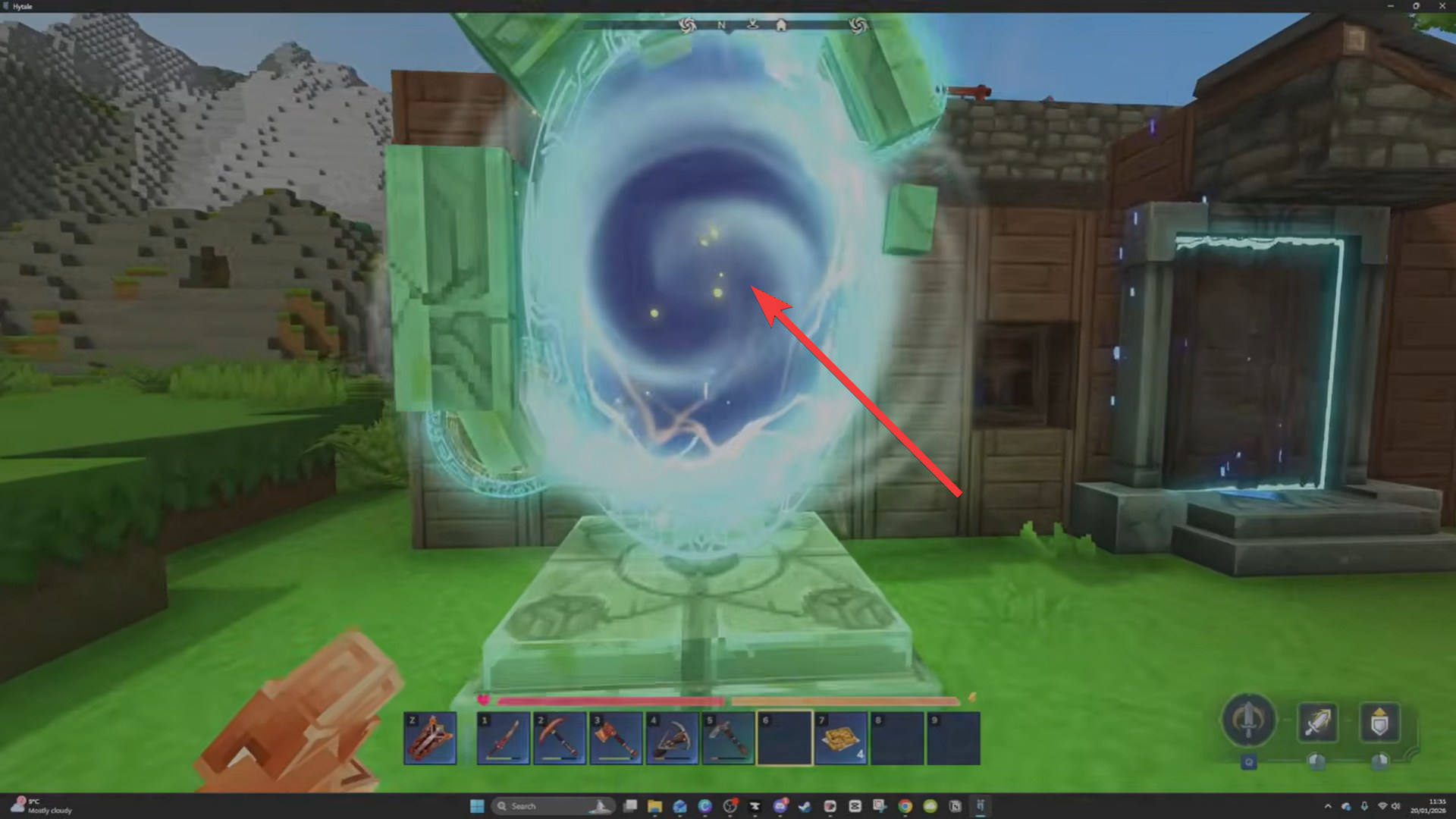 Step into Portal of Dread Wade (Image credit: Hypixel Studios / Via: YouTube - Javiherobrine)