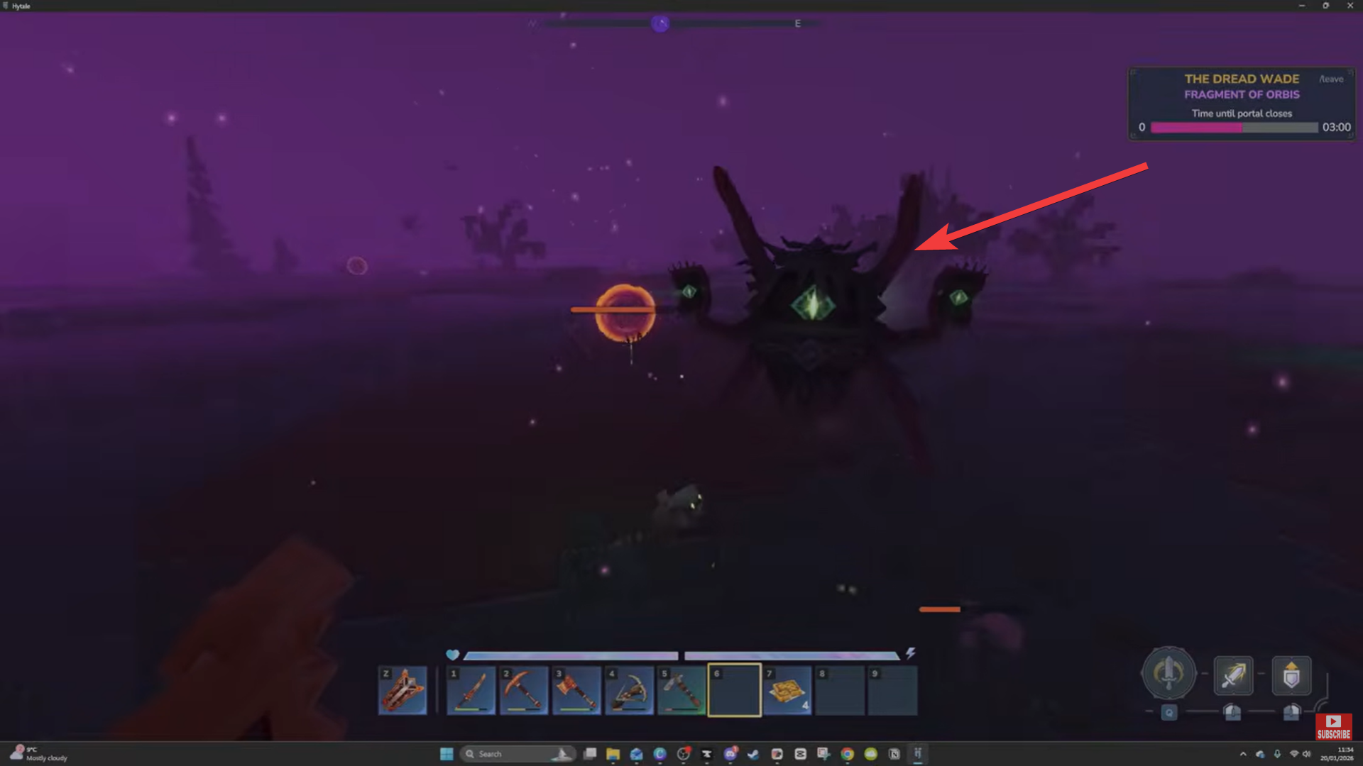 Enemies in the Dread Wade dimensions (Image credit: Hypixel Studios / Via: YouTube - Javiherobrine)